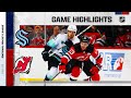 Kraken @ Devils 10/19/21 | NHL Highlights