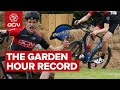 We Built A Velodrome! | GCN's Garden Hour Record