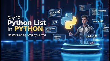 Python List Made Easy | Store, Modify & Access Data Like a Pro | Python for Beginners Day 10 #coding