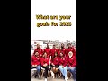 Our team goals for 2025