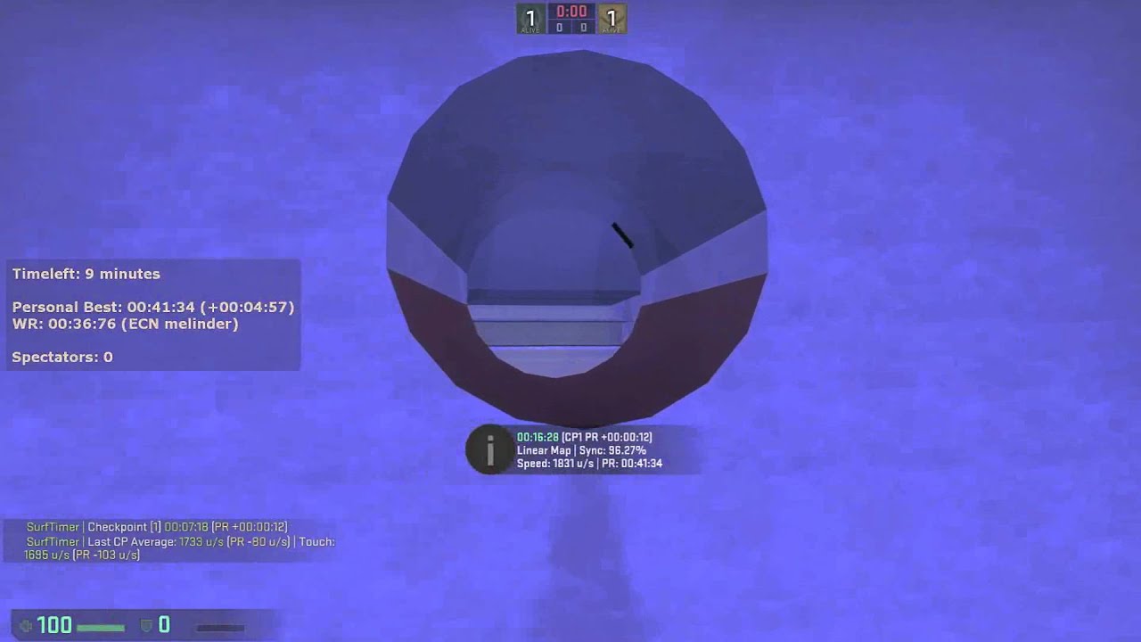 [CS:GO] Surf_shady KSF top 10! | 40:765s | - YouTube