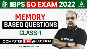 IBPS SO Computer | IBPS SO Computer Memory Based Questions | Class #1 | Adda247 Regulatory Bodies