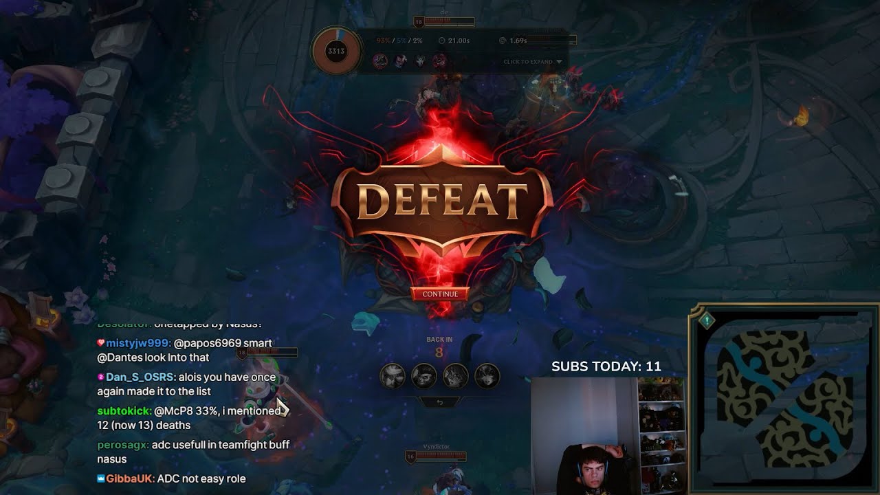 Dantes quits the ADC Challenge + Rant