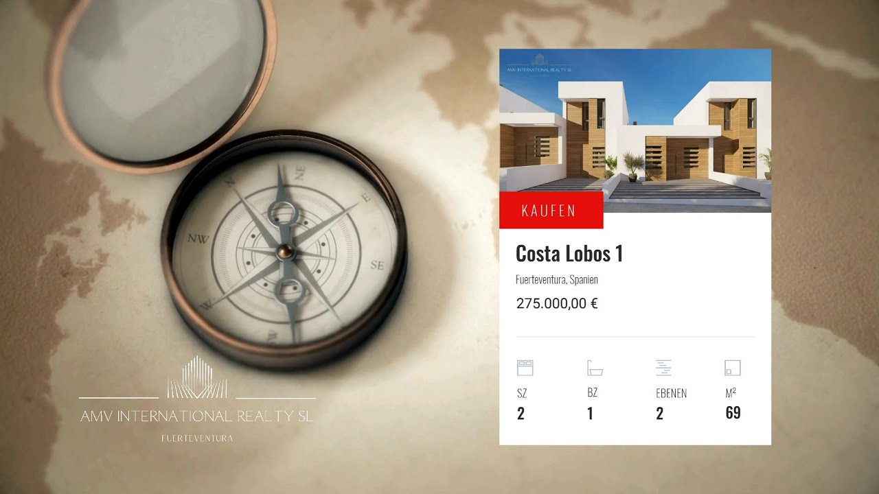 Costa Lobos 1 – Neubau-Reihenhaus in Villaverde | Fuerteventura Immobilien AMV INTERNATIONAL REALTY