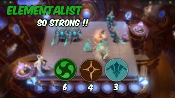 ELEMENTALIST STILL STRONGEST SYNERGY IN MAGIC CHESS | MOBILE LEGENDS