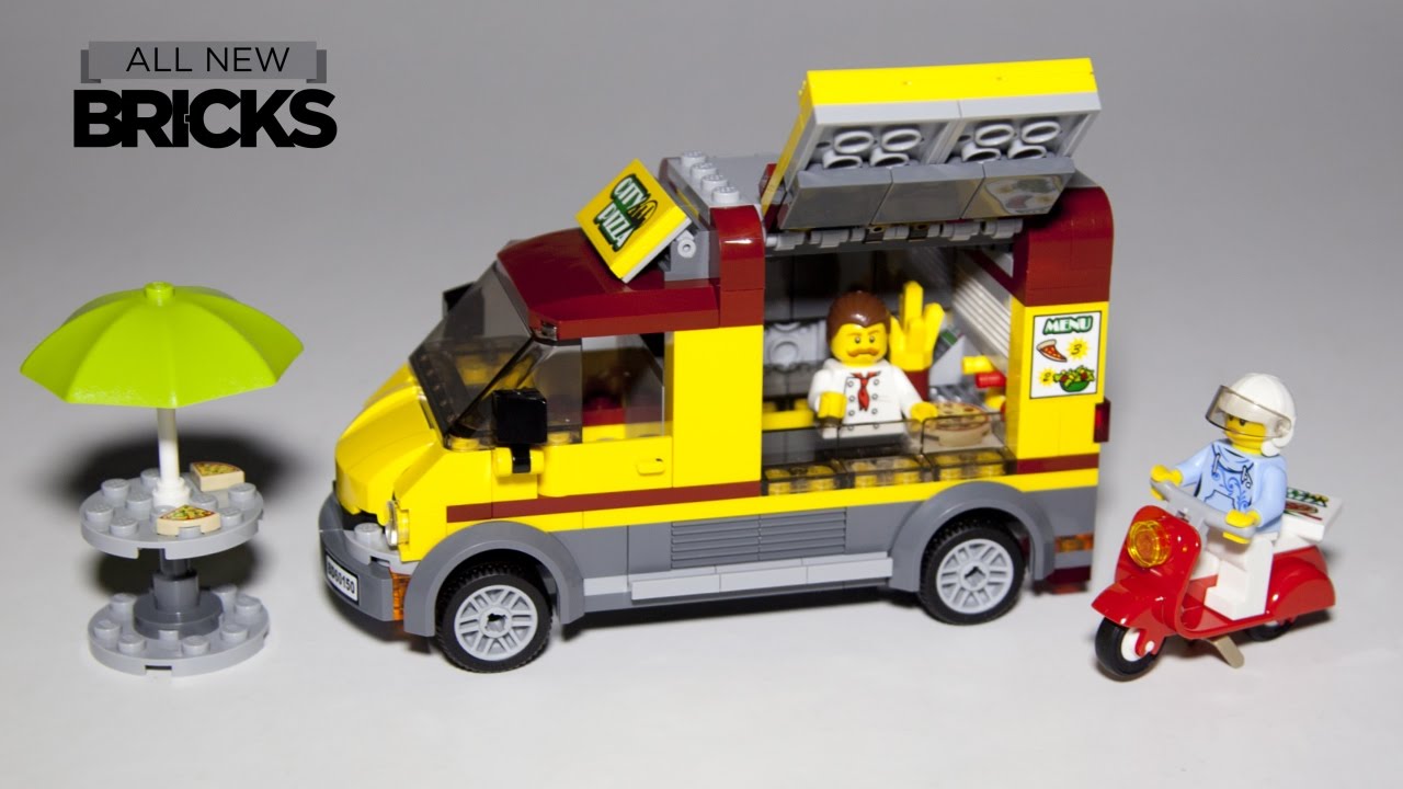 lego 60150 pizza van