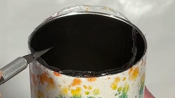 Full-Wrap Waterslide Directly onto Tack-it Glitter?? Sure!