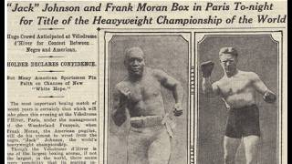 HEAVYWEIGHT CONTENDER FRANK MORANS TALENTS WENT WAY BEYOND BOXING
Frank Moran played pro football for the early NFL, fought both Jack Johnson and Jess Willard for the heavyweight crown, and later he enjoyed success on the stage, screen and television.
He also sparred with a U.S. president!!! HEAVYWEIGHT CONTENDER FRANK MORANS TALENTS WENT WAY BEYOND BOXING