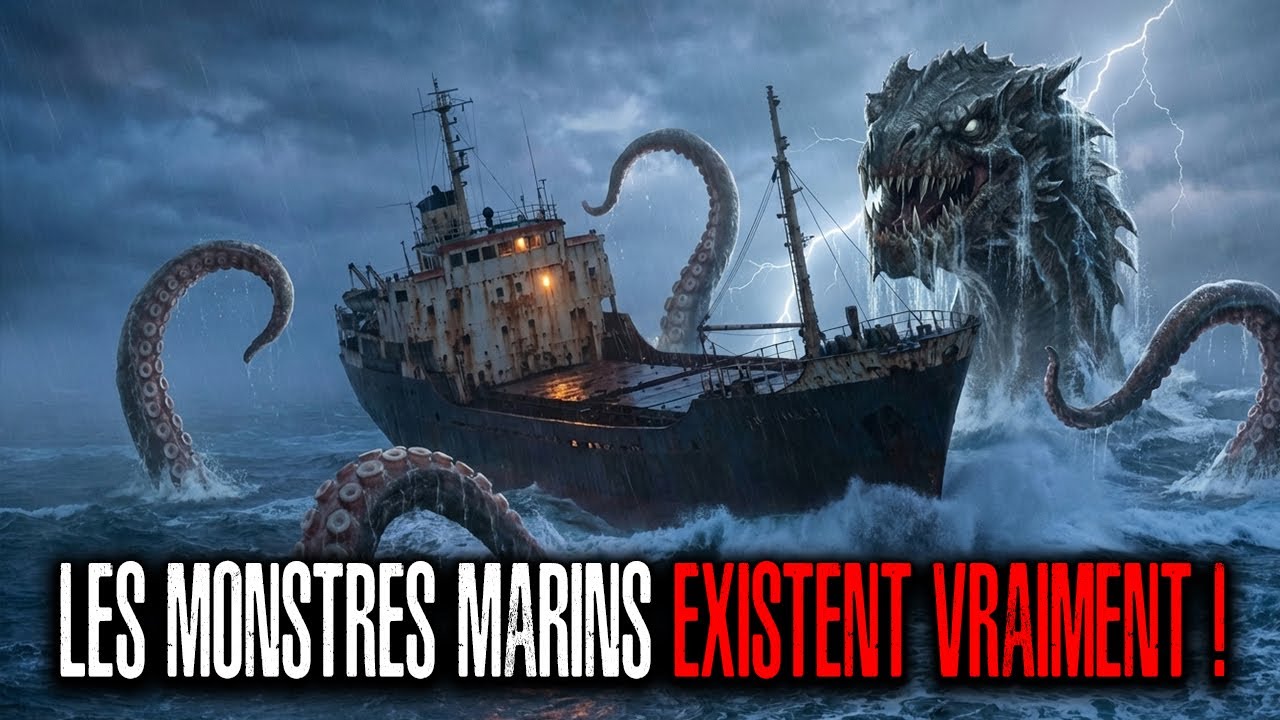 LES MONSTRES MARINS SONT RÉELS : 5 Histoires de Personnes Ayant Rencontré des Créatures de l’Abîme