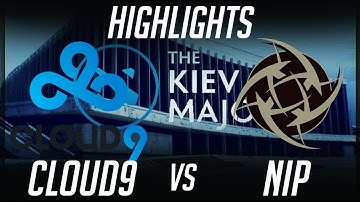 Cloud9 vs NiP Kiev Major 2017 EU Highlights Dota 2