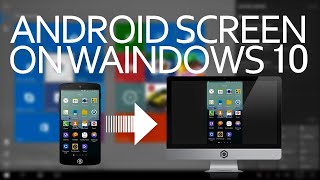 How to connect your Android Phone to your PC without any software in Windows 10 | Connect App screenshot 1