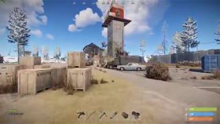 Day 1 In Rust/Wipe day!!! 2 Locked Drops 1 Air Drop ( 4xscope, Bolt, Shotgun, etc) #LuckyWipeDay