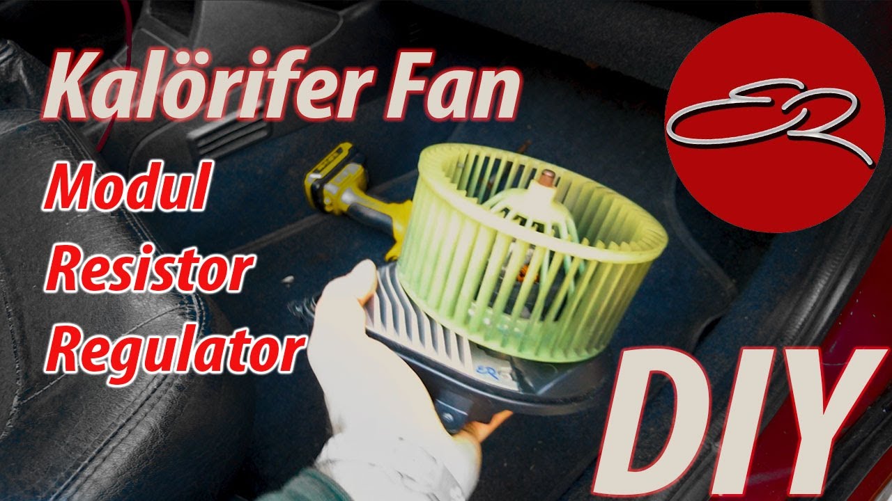Kalörifer Fan Resistor / Regulator / Modülü Nasıl Sökülür ? | Peugeot 306 | FAN 4