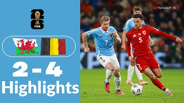 Watch Wales vs Belgium Highlights | De Bruyne 2x, T.Meunier, L.Trossard World Cup Qualifiers 2025/26