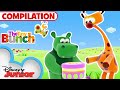 Fun and excitement with the tiny bunch   kids songs  nursery rhymes  disneyjunior