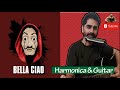 Bella ciao harmonica cover  guitar cover  acoustic bihari  money heist 