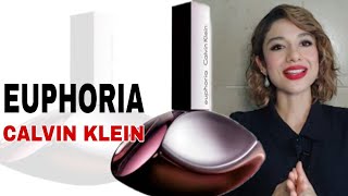 EUPHORIA CALVIN KLEIN PERFUME FUERTE Y SEXY - YouTube