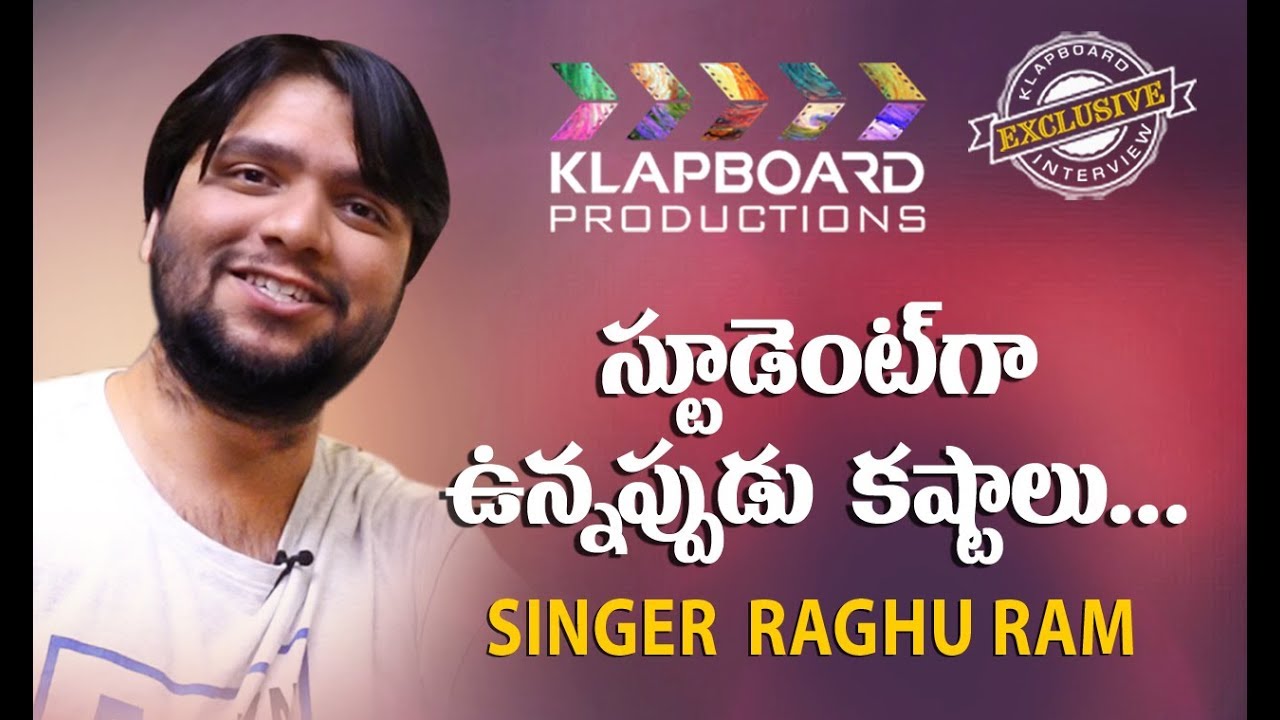 Telugu Singer Music Director Raghuram About His Student Struggles And Challenges Youtube