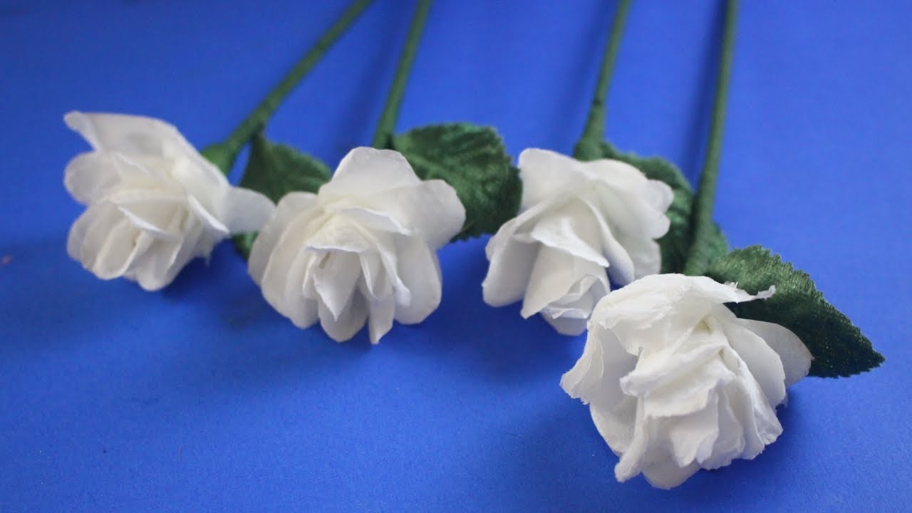 Wow Ide Tak Terduga Dari Tisu Toilet Membuat Bunga Mawar Cantik Youtube