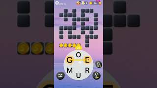 Word Crossy levels 121 - 125 Walkthrough screenshot 1