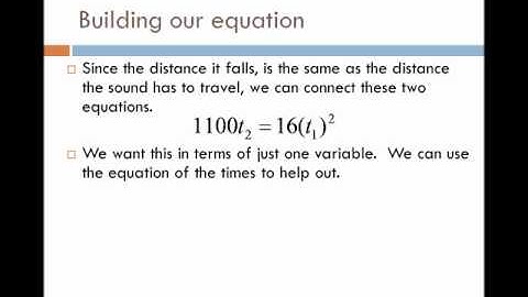 Quadratic Application Problem Example