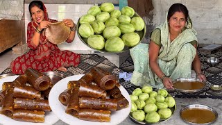 😋नाम सुनते ही सबके मुंह में पानी आ गया💁🏼‍♀️बचपन की खट्टी मीठी यादे☀️भरी दोपहर में चढ़ा दी कड़ाई😜