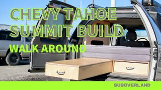Chevrolet Tahoe Overland Build | Walk Around | SUMMIT |