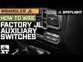How To Wire Auxiliary Lights To JL Wrangler's Factory Switch Panel