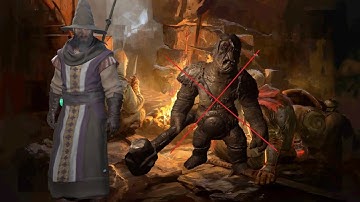 How I killed Cave Troll by naked Wizard?