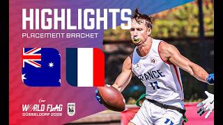 HIGHLIGHTS: Australia v France | Men | 9-16 bracket semi-final | IFAF World Flag 2026