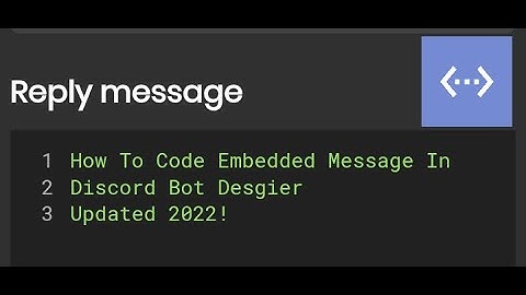 How To Make A Embedded Builder On BDFD.