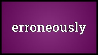 Celebrity Erroneously Meaning Profile
