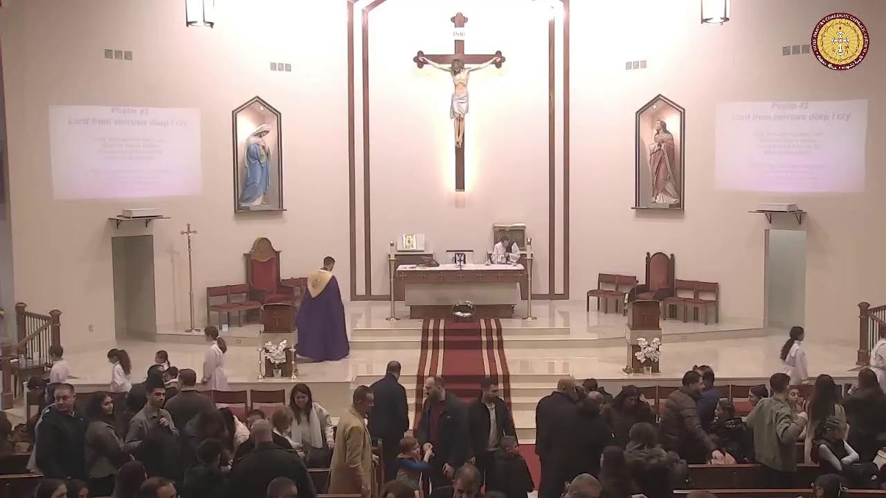 English mass (2nd Sunday of Sawma Lent ) Fr.John Jaddou