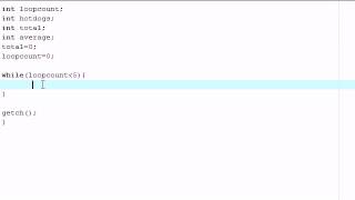 C   6   While Loops