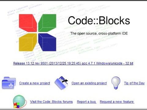 2-2 شرح الكود بلوكس كومبيلر Code::Blocks للغة سي وسي++