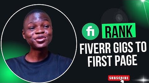 How to Rank Your Fiverr Gig on First Page in 2025 & Get Orders Fast!