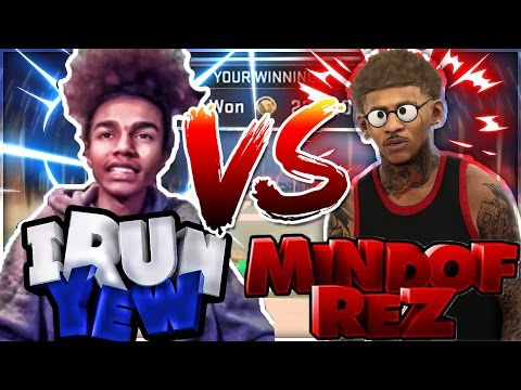IRUNYEW EXPOSED!!! DRIBBLE GOD GETS CLAMPED UP 22-7 DROP OFF ON THE 25K COURT NBA 2K17 HIGHROLLERS! - 동영상