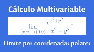 Existencia del límite de una función de dos variables usando coordenadas polares