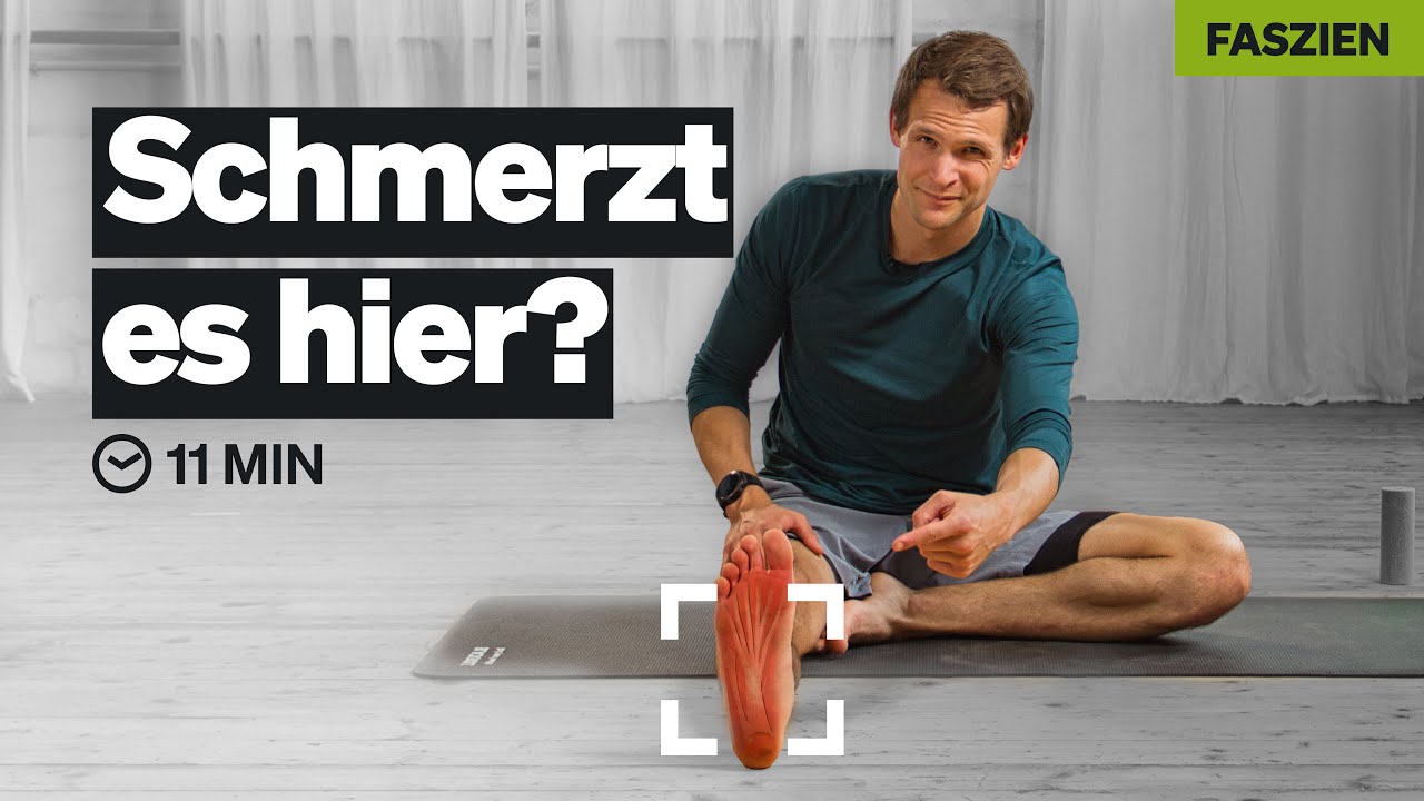 3 einfache BLACKROLL-Übungen gegen Fußschmerzen!