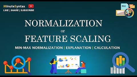 Feature Scaling | Min-Max Normalization Technique | Explanation | Calculation