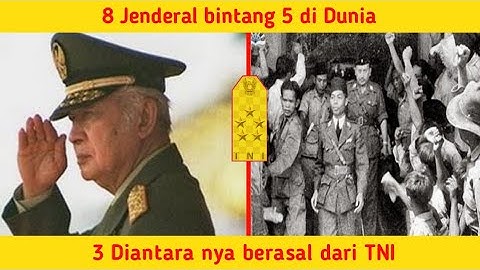Cuma Ada 8 Jenderal Bintang Lima di Dunia, 3 Diantaranya dari TNI