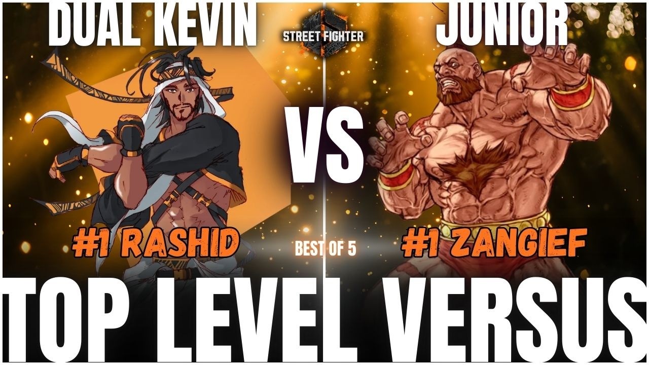 Street Fighter 6 - Поединок Кевина (Рашид №1) против Джуниора (Зангиев №1) - До 5 побед 🔥🔥