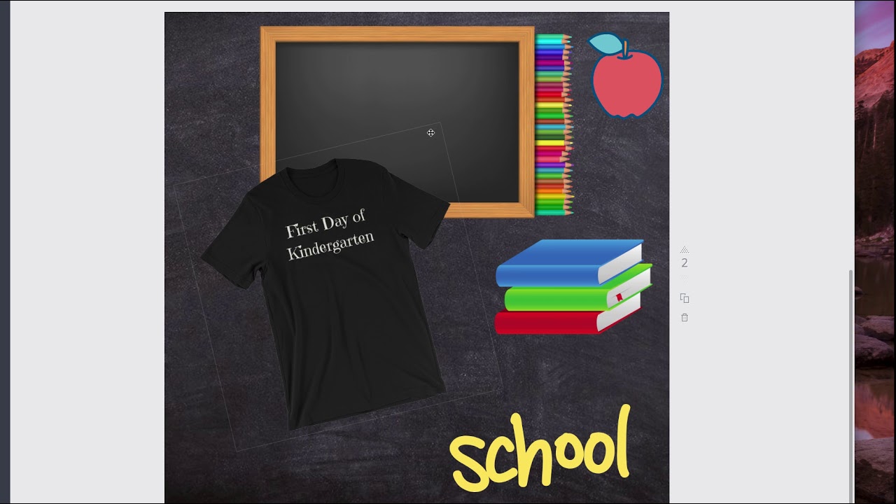 Download POD T-shirt Mockup with Printful & Canva - YouTube