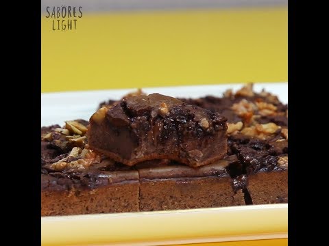 Brownie light de chocolate