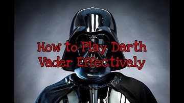 How to PLAY DARTH VADER like A PRO!! STAR WARS BATTLEFRONT 2!! Tutorial/Gameplay!