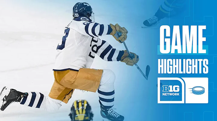 Michigan at Penn State | Highlights | Big Ten Hockey | 11/15/2025