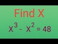 Nice Maths Algebra Problem/How to find X?