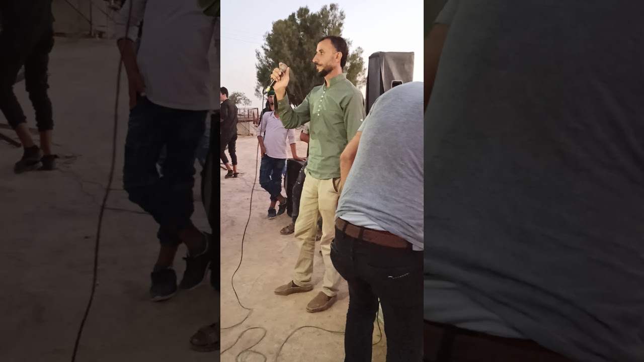 عتابه الفنان علي الاسمر و العازف بشار الخضر