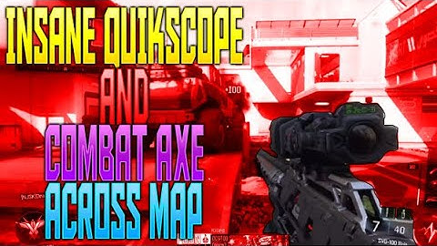 INSANE QUICKSCOPE & COMBAT AXE ACROSS THE MAP! (CALL OF DUTY BLACK OPS 3)