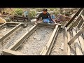 Making of Cement Door Frames | Building Reinforced Concrete Door Frame | Door Instal Making